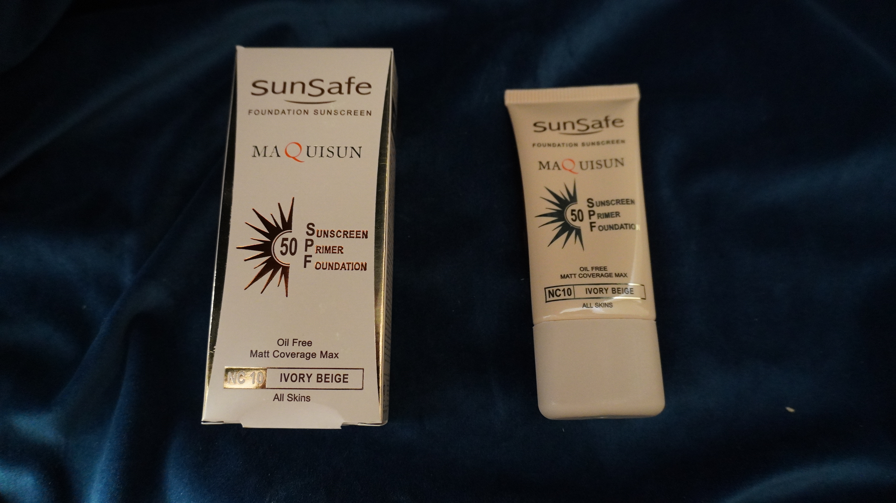 ضد آفتاب سانسیف رنک بژ nc10 دارای spf 50